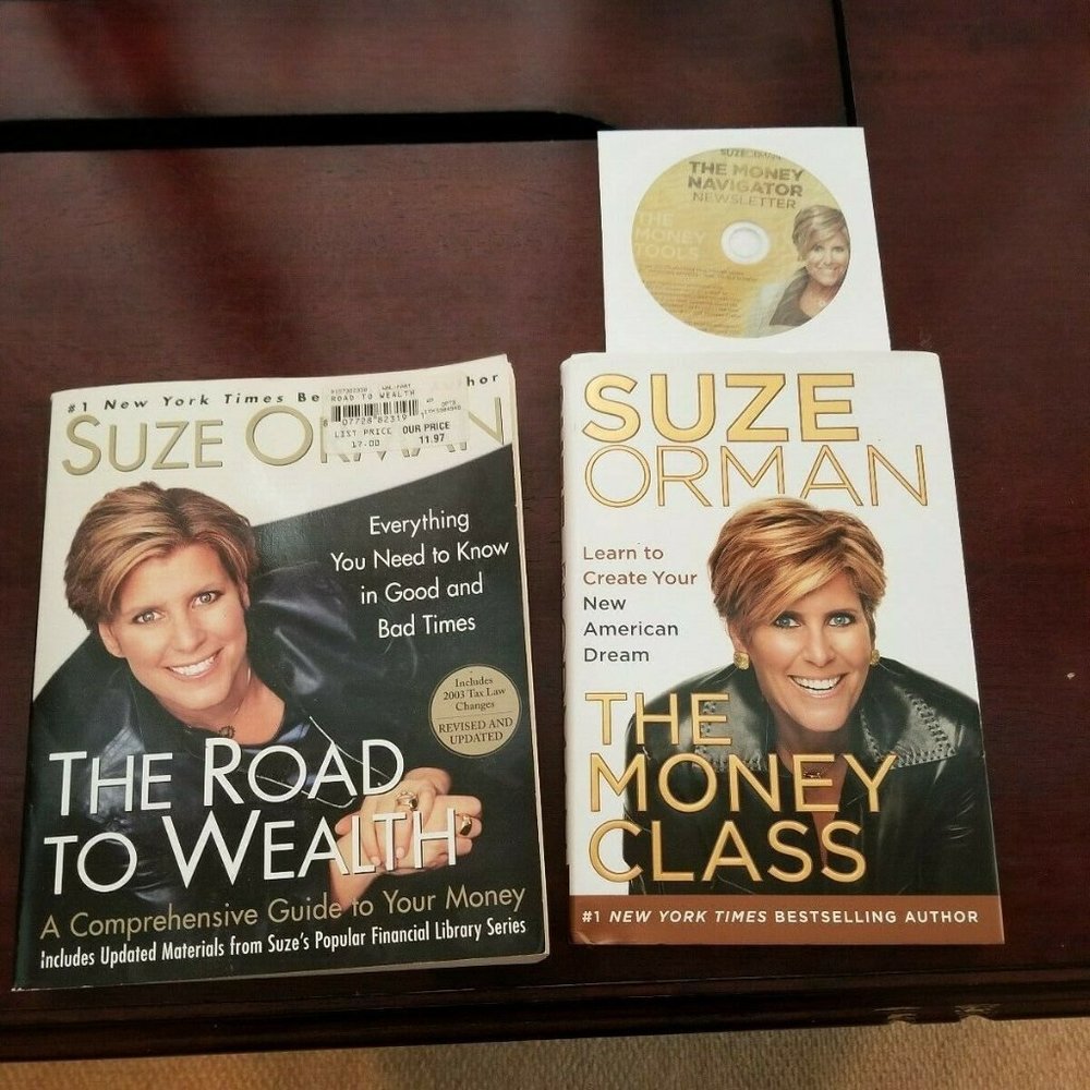 Suze Orman Money Class & The Road to Wealth & CD